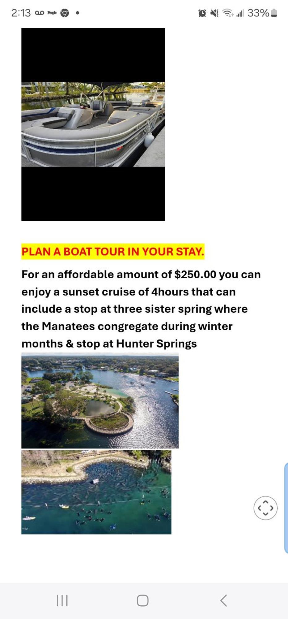 Manatee Watch Den Apartment Crystal River Bagian luar foto